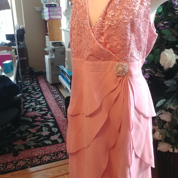 DARK ROSE FORMAL 2PC JACKET & DRESS 2X - Picture 3 of 6